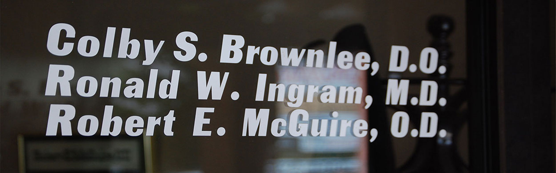 Names of the doctors